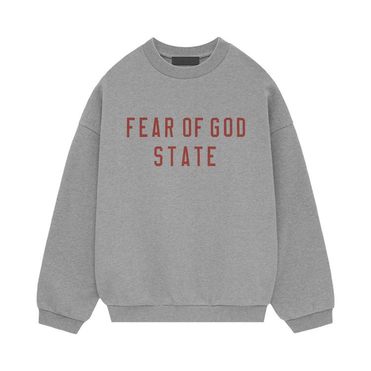 Fear Of God Essentials Crewneck Dark Heather Fleece (FW24)