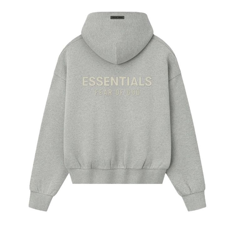 Fear Of God Essentials Hoodie Concrete Heather Classic (FW25)