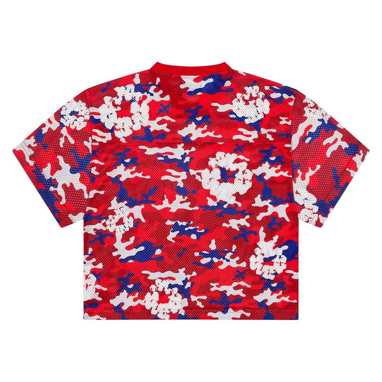 Denim Tears Camo Wreath Jersey Red Camo