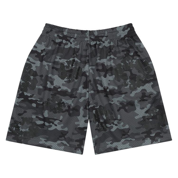 Denim Tears Wreath Camo Shorts Black