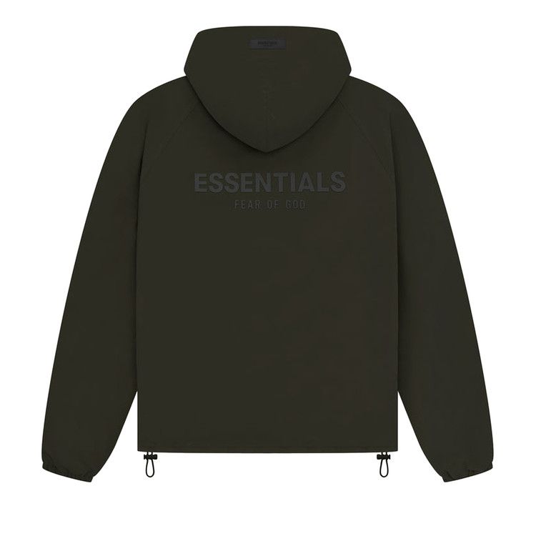 Fear Of God Essentials Full Zip Jacket Off Black (SS23)