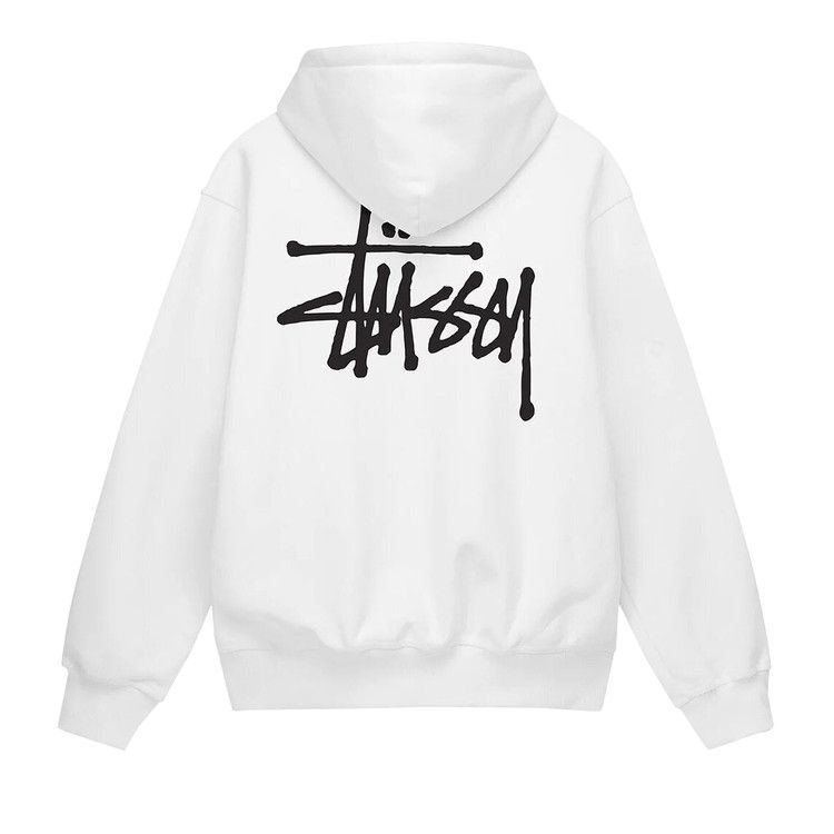 Stussy Basic Hoodie White