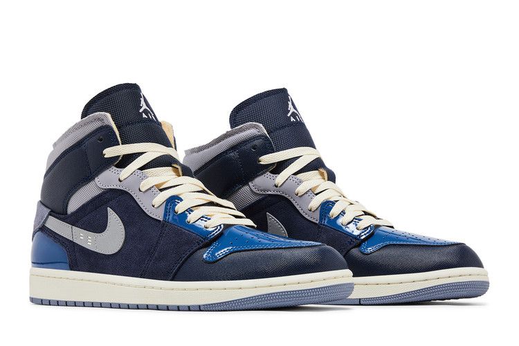 Air Jordan 1 Mid SE Craft Inside Out Obsidian