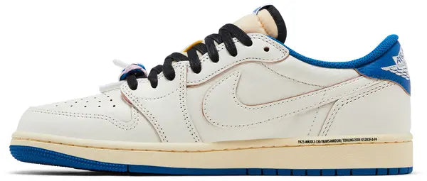 Nike Air Jordan 1 Low OG SP Travis Scott x Fragment Sail Military Blue