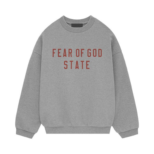Fear Of God Essentials Crewneck Dark Heather Fleece (FW24)