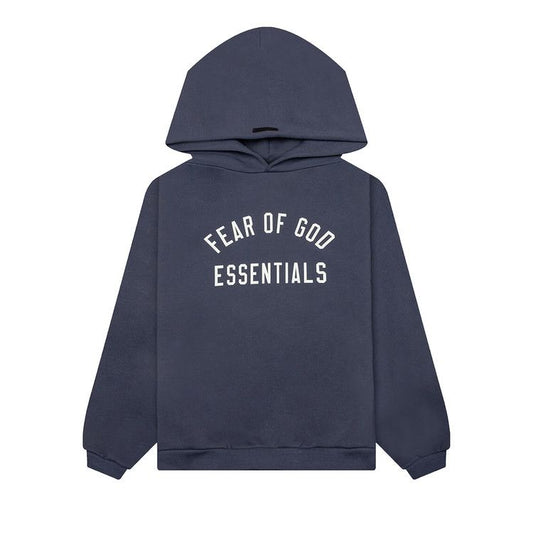 Fear Of God Essentials Hoodie Marine Fleece (FW24)