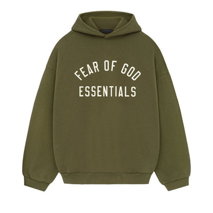 Fear Of God Essentials Hoodie Military Fleece (FW24)