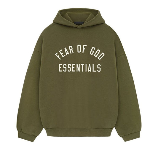 Fear Of God Essentials Hoodie Military Fleece (FW24)
