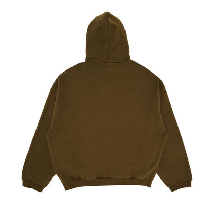Fear Of God Essentials Hoodie Olive Fleece (FW24)