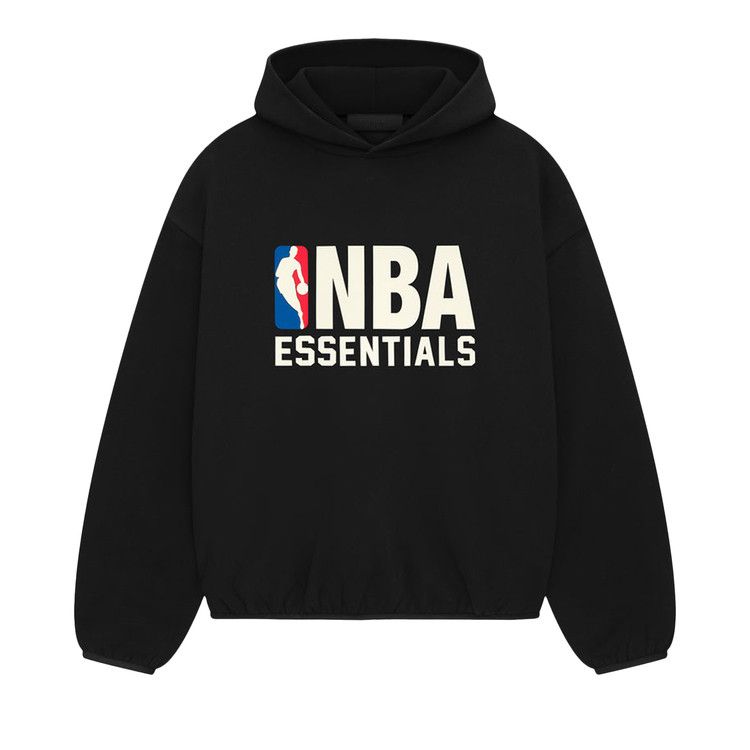 Fear Of God Essentials Hoodie Black NBA (FW24)