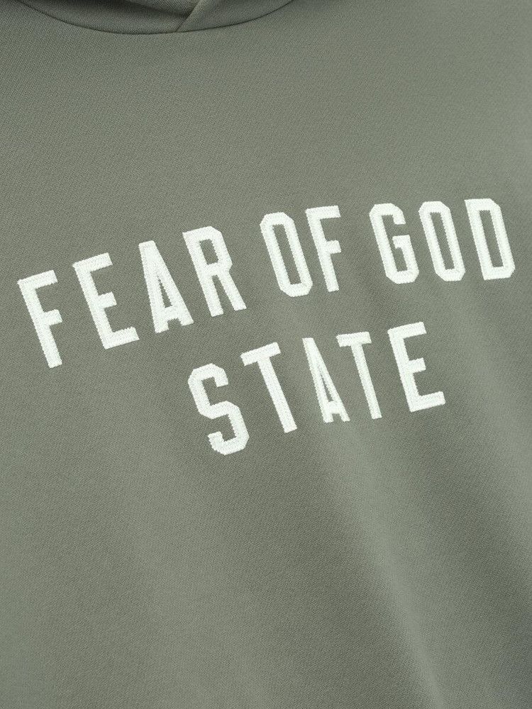 Fear Of God Essentials Hoodie Moss 90s (FW25)