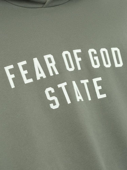 Fear Of God Essentials Hoodie Moss 90s (FW25)