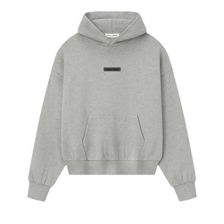 Fear Of God Essentials Hoodie Concrete Heather Classic (FW25)