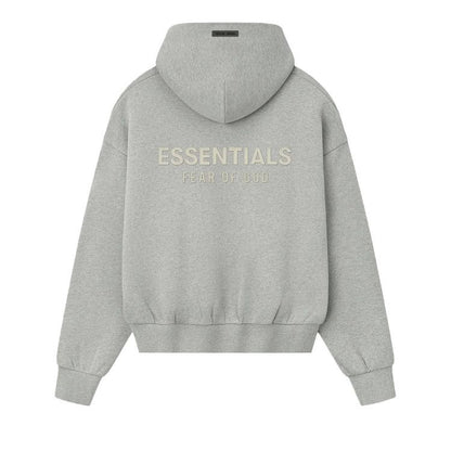 Fear Of God Essentials Hoodie Concrete Heather Classic (FW25)