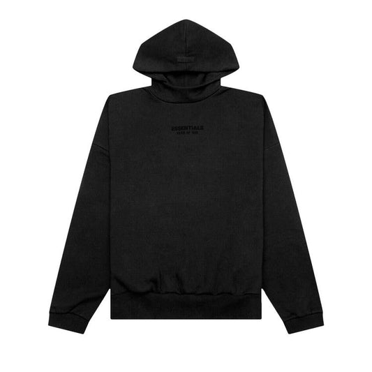 Fear Of God Essentials Hoodie Jet Black (FW23)