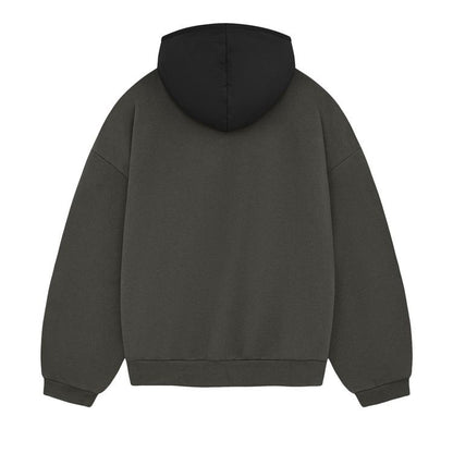 Fear Of God Essentials Hoodie Ink/Jet Black Nylon Fleece (FW23)