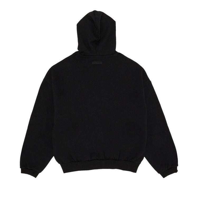 Fear Of God Essentials Hoodie Jet Black (SS24)