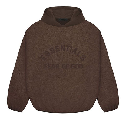 Fear Of God Essentials Hoodie Heather Wood/Wood Nylon Fleece (SS24)