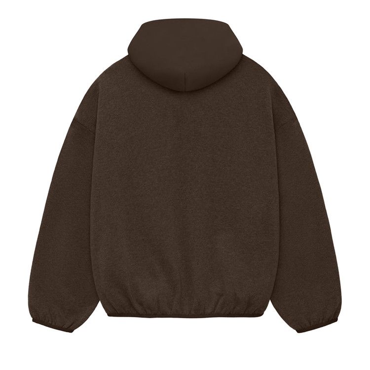 Fear Of God Essentials Hoodie Heather Wood/Wood Nylon Fleece (SS24)