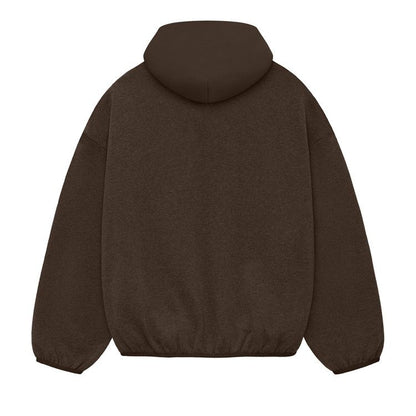 Fear Of God Essentials Hoodie Heather Wood/Wood Nylon Fleece (SS24)