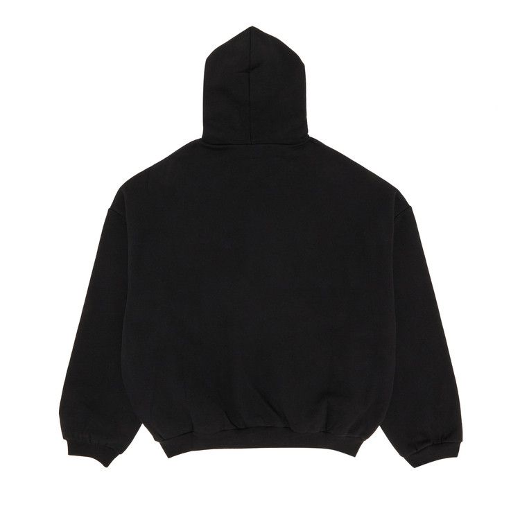 Fear Of God Essentials Hoodie Black Fleece STATE (FW24)