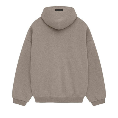 Fear Of God Essentials Hoodie Heather Gray Fleece (FW24)