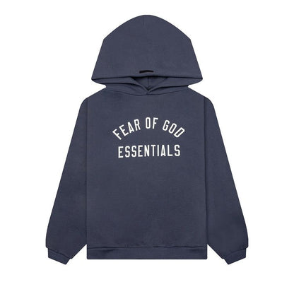 Fear Of God Essentials Hoodie Marine Fleece (FW24)