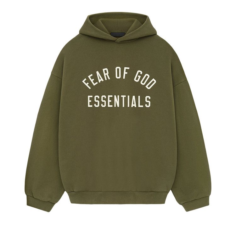 Fear Of God Essentials Hoodie Military Fleece (FW24)