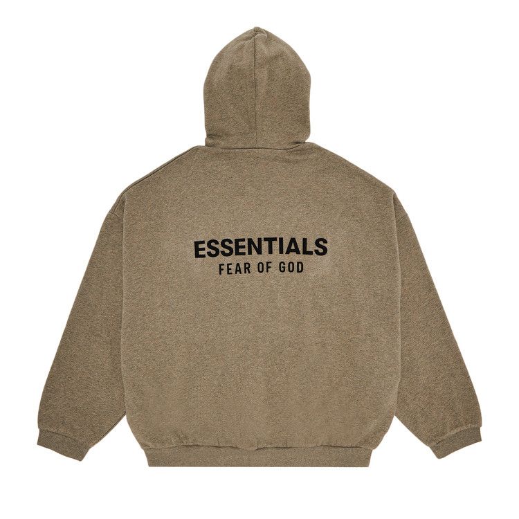 Fear Of God Essentials Hoodie Heather Grey Fleece II (FW24)