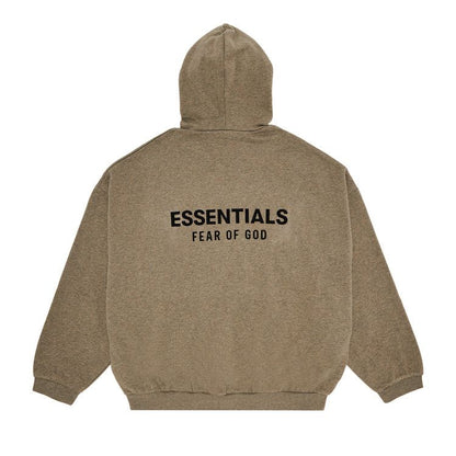 Fear Of God Essentials Hoodie Heather Grey Fleece II (FW24)