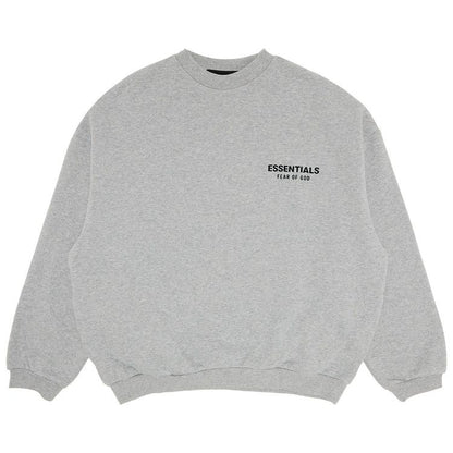 Fear Of God Essentials Crewneck Light Heather Grey Fleece II (FW24)