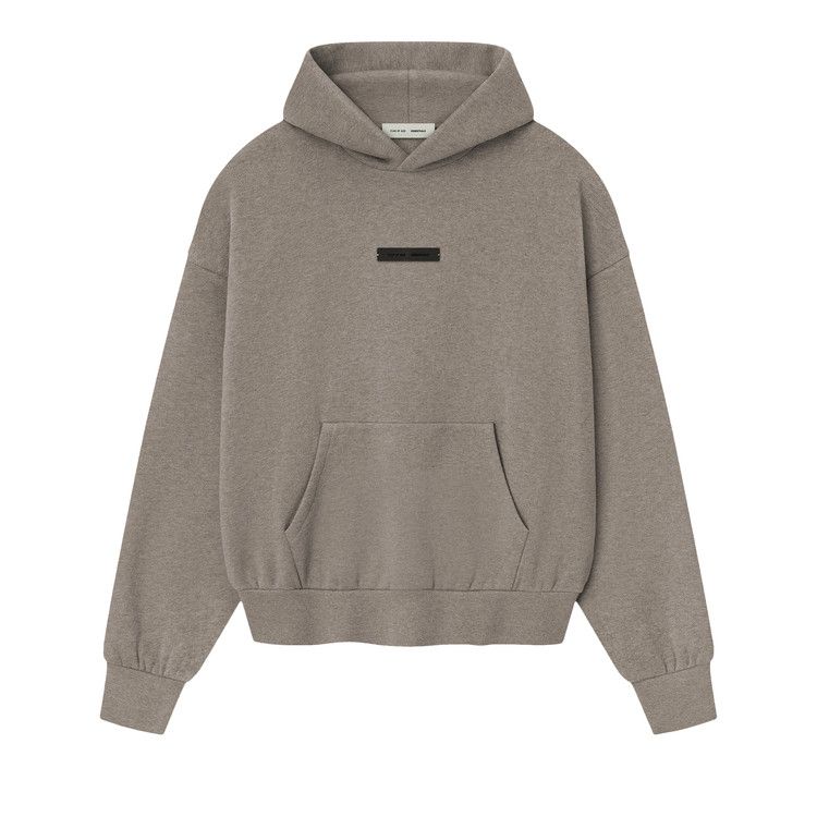 Fear Of God Essentials Hoodie Homestead Heather Classic Fit Fleece (FW25)