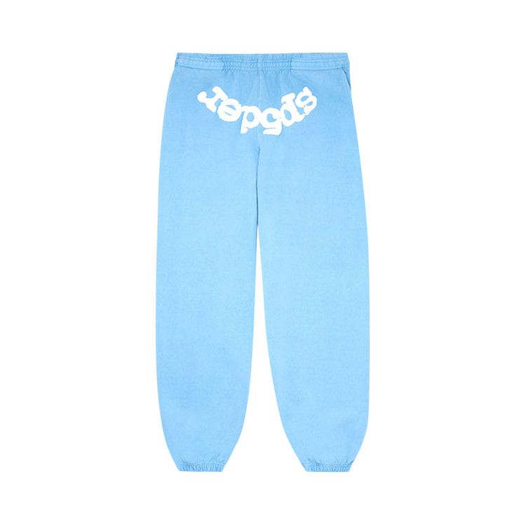 Sp5der Classic Sweatpants Light Blue