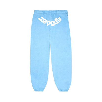 Sp5der Classic Sweatpants Light Blue