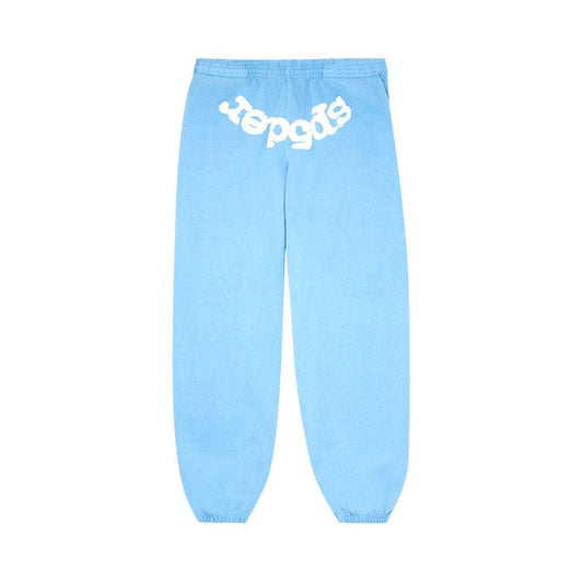 Sp5der Classic Sweatpants Light Blue