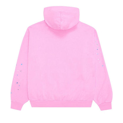Sp5der OG Web Hoodie Pink