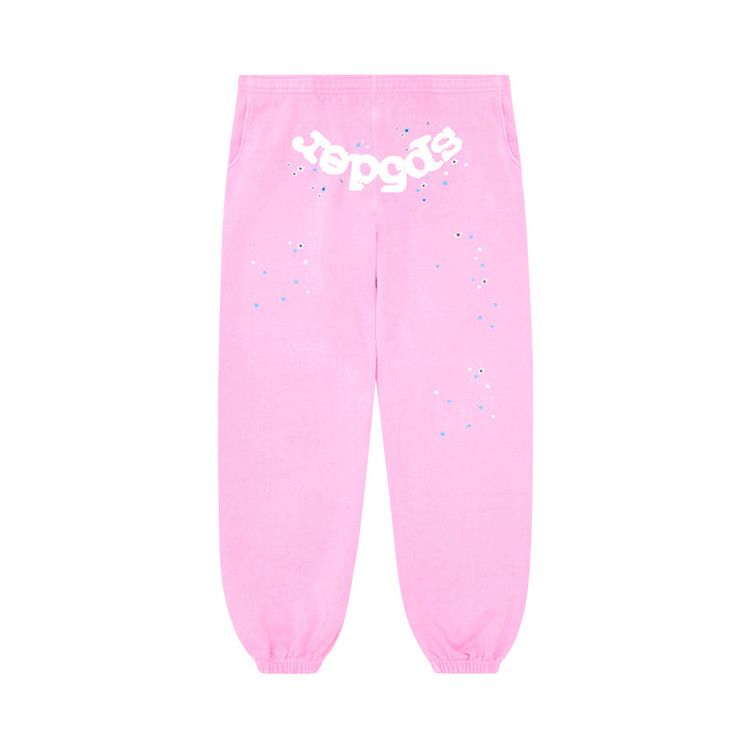Sp5der OG Web Sweatpants Pink