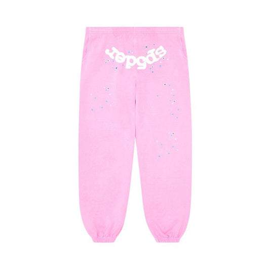 Sp5der OG Web Sweatpants Pink