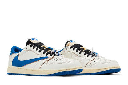 Nike Air Jordan 1 Low OG SP Travis Scott x Fragment Sail Military Blue
