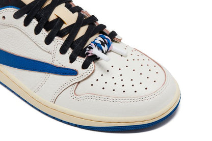 Nike Air Jordan 1 Low OG SP Travis Scott x Fragment Sail Military Blue