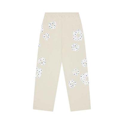 Denim Tears Rhinestone Wreath Sweatpants Oatmeal (FW25)