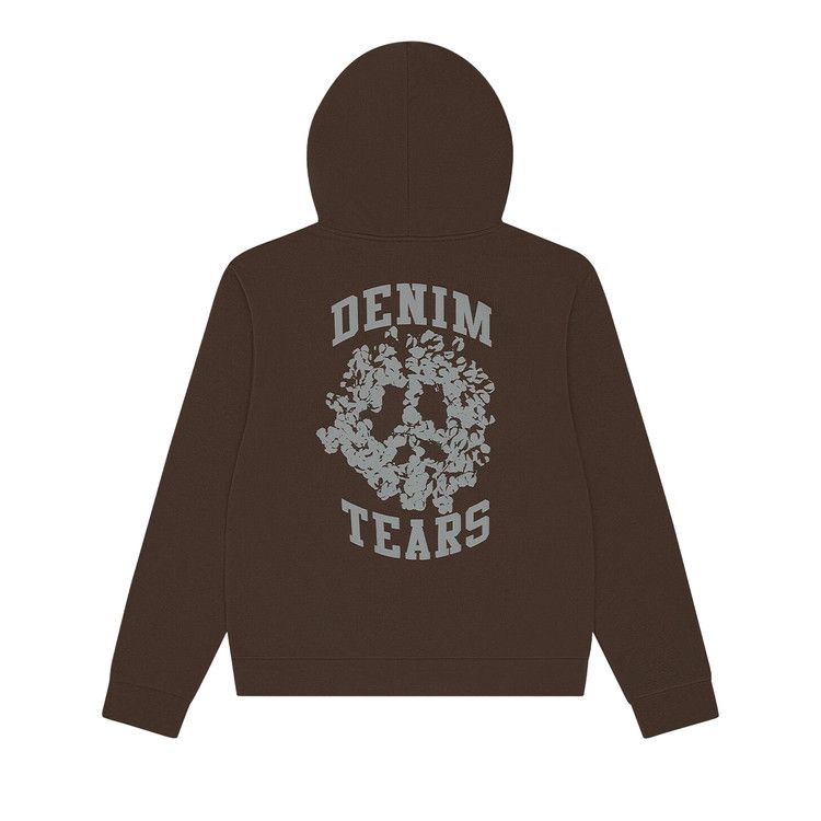 Denim Tears Denim U Zip Hoodie Brown