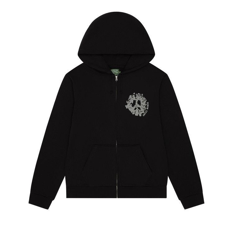 Denim Tears Denim University Zip Hoodie Black