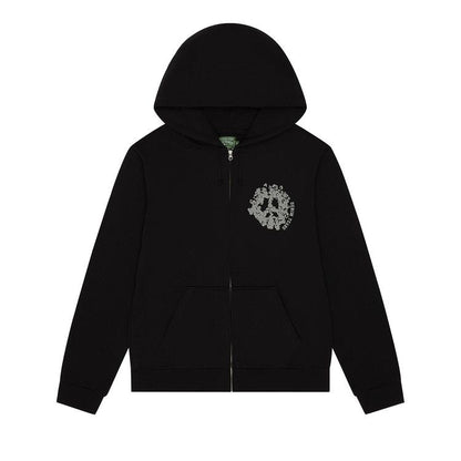 Denim Tears Denim University Zip Hoodie Black