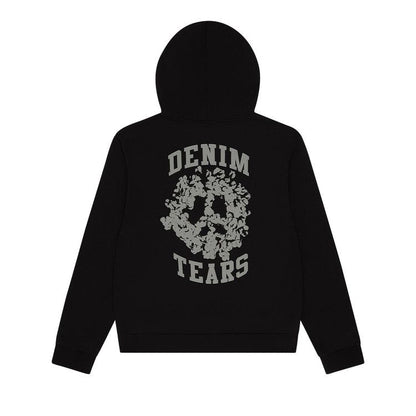 Denim Tears Denim University Zip Hoodie Black