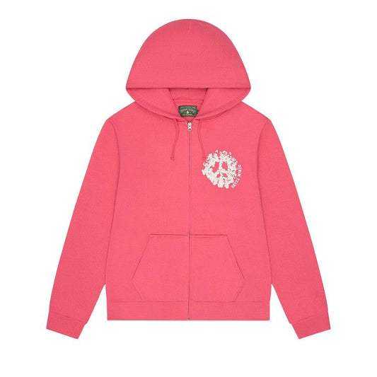 Denim Tears Denim U Zip Hoodie Pink