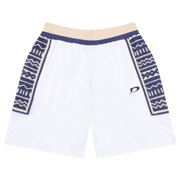 Denim Tears 5Q Game Shorts White