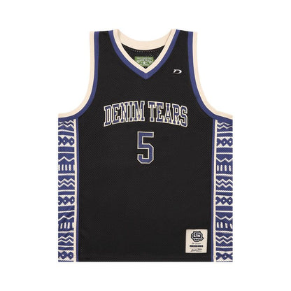 Denim Tears 5Q Game Jersey Black