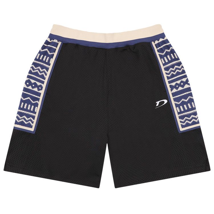Denim Tears 5Q Game Shorts Black