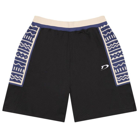 Denim Tears 5Q Game Shorts Black